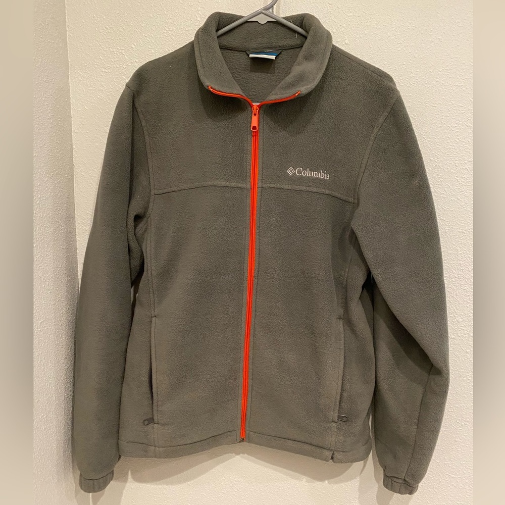 Gray Columbia fleece